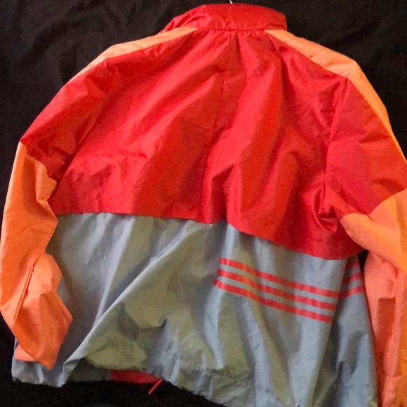 Adidas colorblock windbreaker jacket - Picture 4 of 5